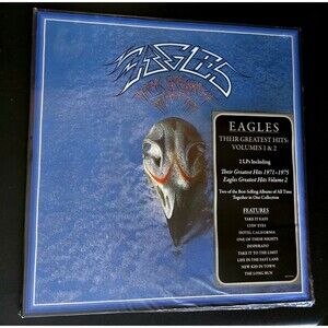 THE EAGLES GREATEST HITS BOX SET VOL. 1 & 2  Germany REMASTERED 2017 2LP SEALED
